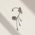Floracuff - Sparkling Zircon Flower Butterfly Ear Cuff Clip Earrings